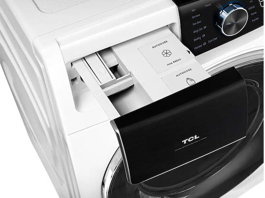 TCL Πλυντήριο Ρούχων 10kg 1400 Στροφών Auto Dosing FP1024WC0