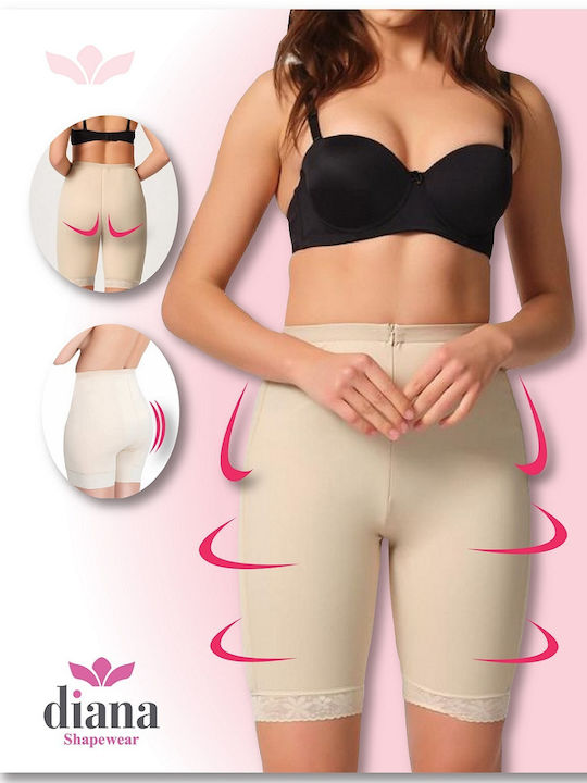 Diana Boxer Σύσφιξης Μπεζ