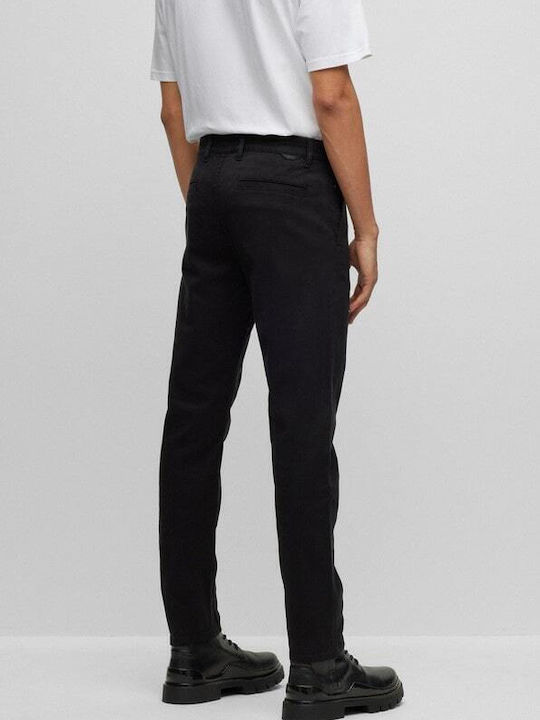 Hugo Boss Men's Trousers in Regular Fit Black