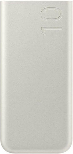 Samsung P3400 Power Bank 10000mAh 25W cu 2 Porturi USB-C Livrarea energiei Bej
