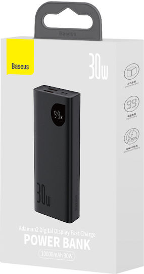 Baseus Adaman2 Overseas Edition Power Bank 10000mAh 30W with 2 USB-A Ports and USB-C Port Power Delivery Overseas Edition