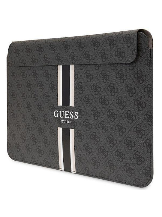 Guess PU 4G Printed Stripes Θήκη Laptop 14" Μαύρη