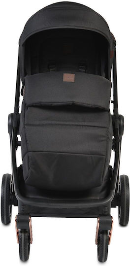 Cangaroo Macan Verstellbar 3 in 1 Baby Kinderwagen Geeignet für Neugeborene Schwarz 11kg