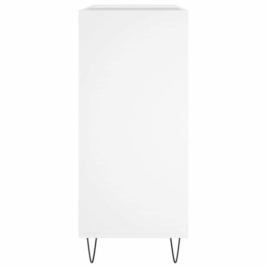 vidaXL Verarbeitetes Holz Hi-Fi Möbel Weiß 38x84.5x89cm