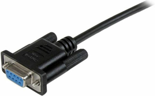 StarTech Cable RS232 9-pin female to RS232 9-pin female 2m (SCNM9FF2MBK) 1pcs