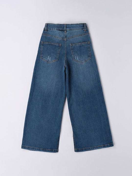 iDO Girls Denim Pant Blue