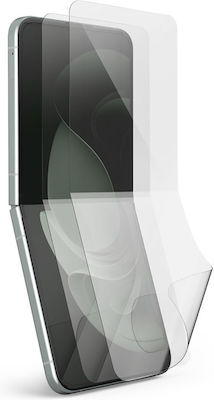 Ringke Protective Foil Dual Easy Vollflächig gehärtetes Glas 2Stück (Samsung Galaxy Z Flip4 / Flip5)