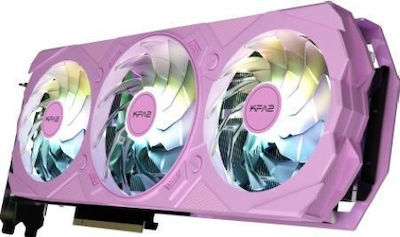 KFA2 GeForce RTX 4070 12GB GDDR6X EX Gamer Pink 1-Click OC Graphics Card