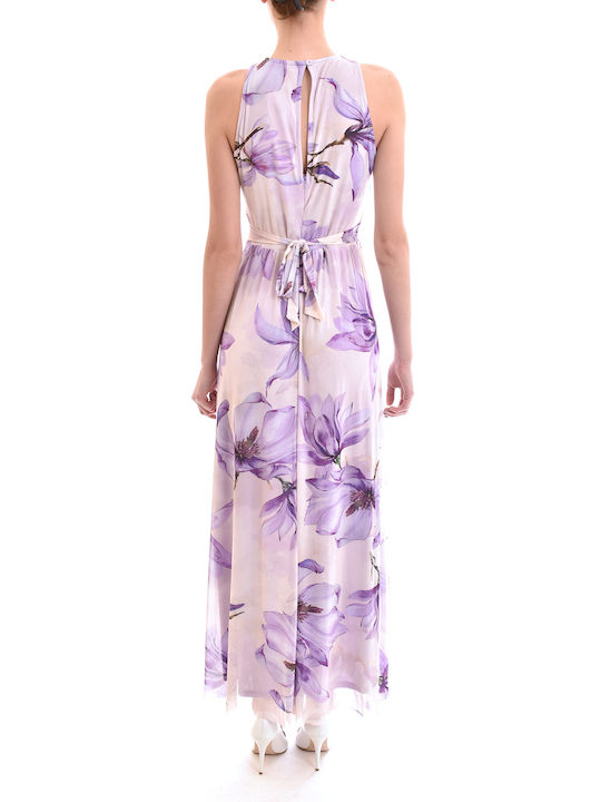 Rinascimento Summer Maxi Dress Purple