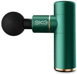 SKG F3-EN Gun Massage for the Neck, the Legs, the Body & the Hands with Vibration Green