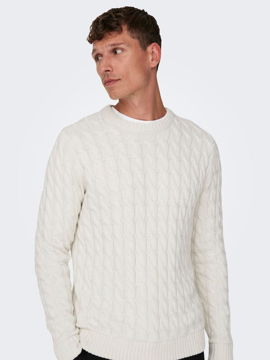 Long Sleeve Sweater White