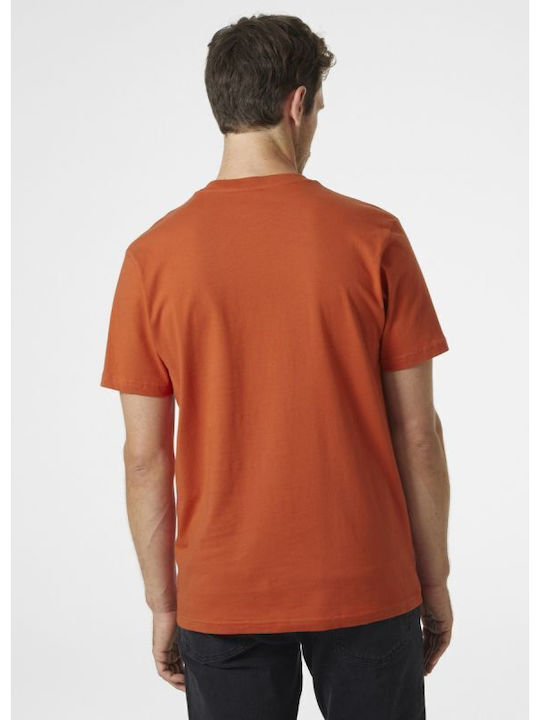 Helly Hansen Herren T-Shirt Kurzarm Orange