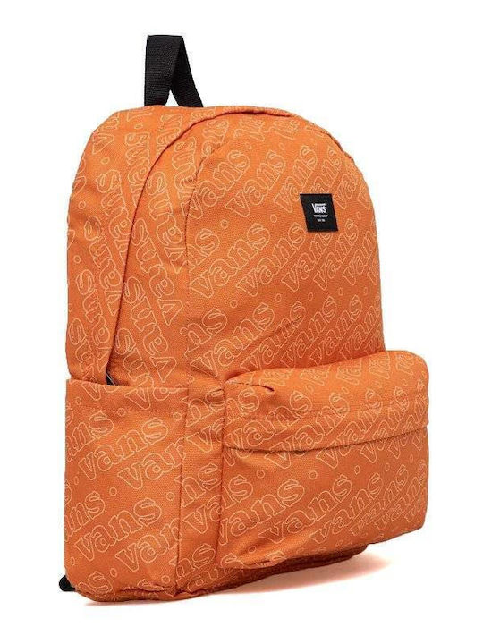 Vans Old Skool H2O School Bag Backpack Junior High-High School in Orange color