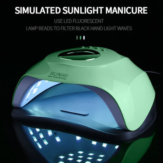SUN ONE UV M3 Nail Polish Curing Lamp UV / LED 180W Green