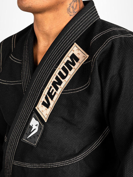 Venum Elite 4.0 Bărbați Cardigan Jiu Jitsu brazilian Negru