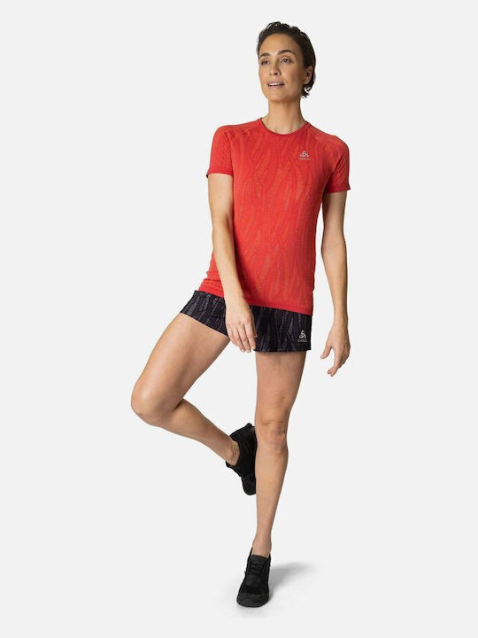 Odlo Damen Sportlich T-shirt Orange