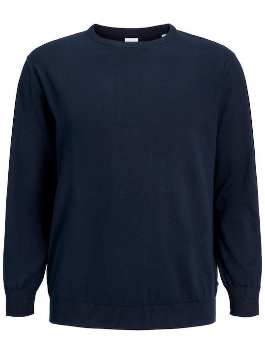 Jack & Jones Men's Long Sleeve Sweater Navy Blazer