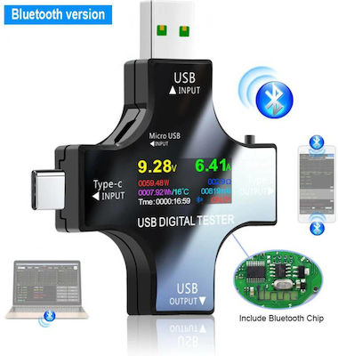 Atorch J7-c-BL PC Digitale Tester Gerät USB-Anschluss 12 in 1