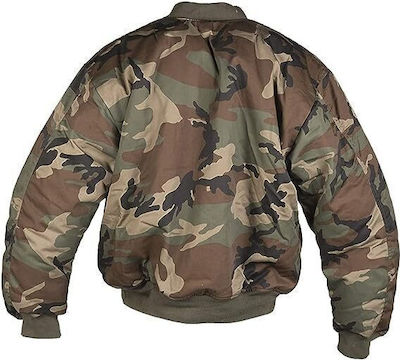 Mil-Tec US MA1 Flight Jagdjacke Grün