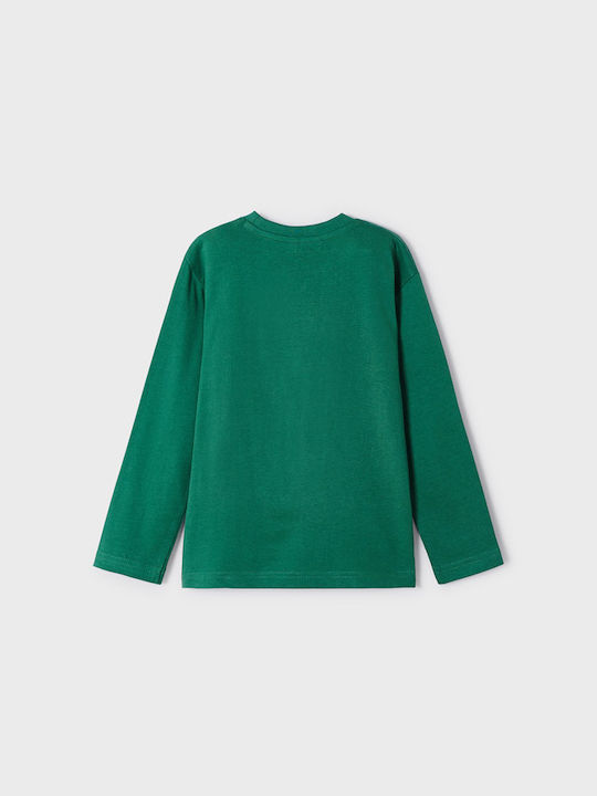 Mayoral Kids Blouse Long Sleeve Green