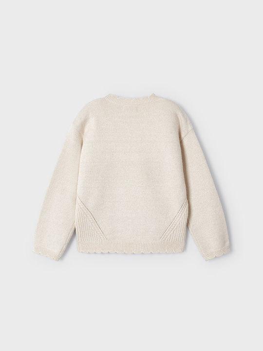 Mayoral Kids Sweater Long Sleeve Ecru