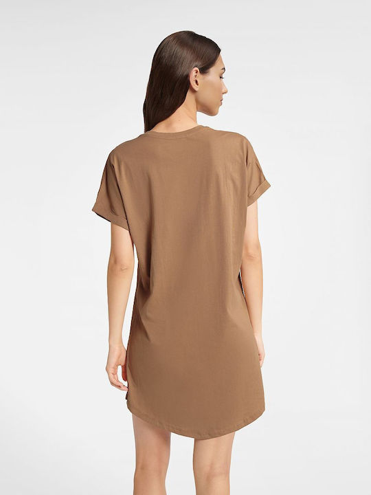 Henderson Summer Cotton Women's Nightdress Brown