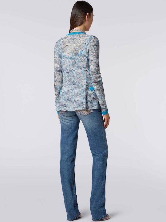 Missoni Women's Knitted Cardigan Blue