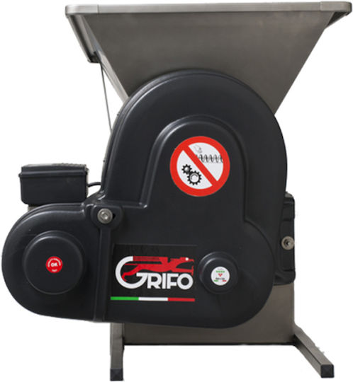 Grifo DMCI Inox Electric Grape Destemmer & Crusher 1500 kg/h with Separator 73009