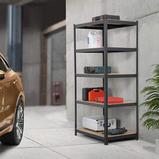 Vesta Ραφιέρα Dexion Γαλβανιζέ 100x45x180εκ. με 5 Ράφια Συνολικής Αντοχής 875kg