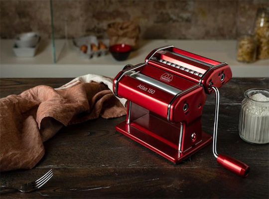 Marcato Atlas 150 Manual Metal Pasta Maker AT-150-RSO