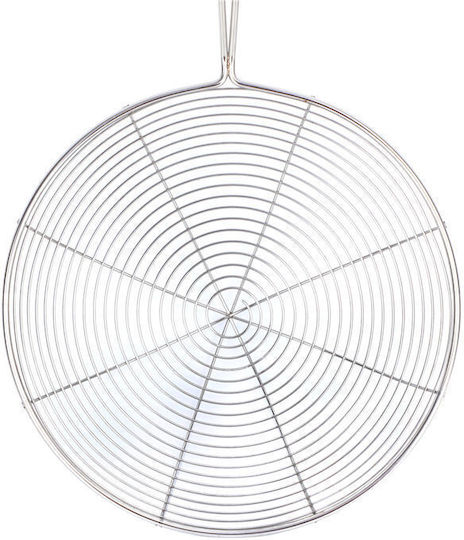 Sugar Love Shallow Spider Strainer Colander Stainless Steel Silver 41cm
