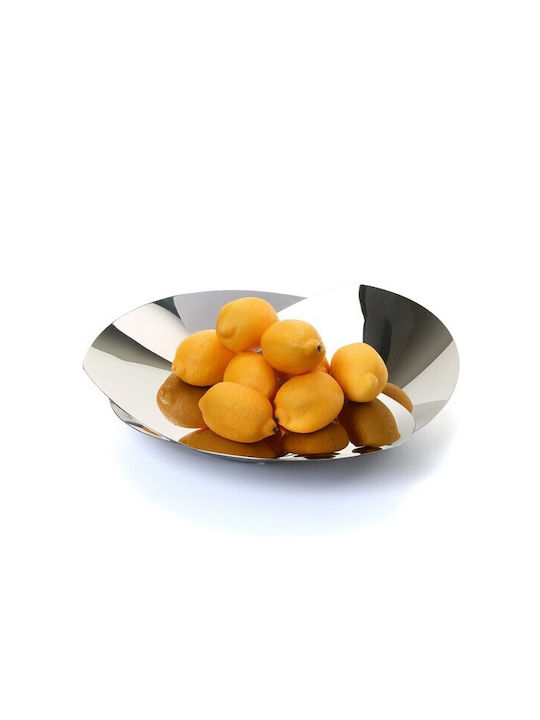 Alessi Fruit Bowl Inox Silver 38x38x5.8cm