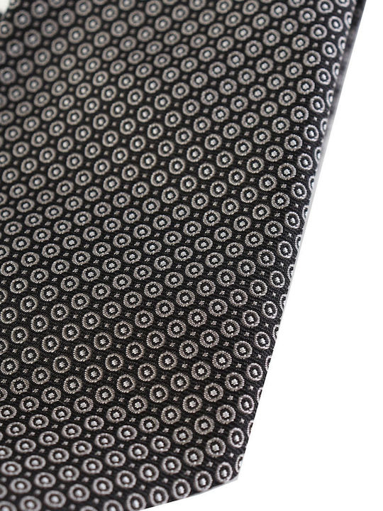 Emporio Armani Men's Tie Printed in Black Color