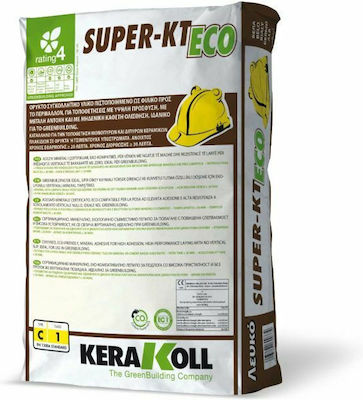 Kerakoll Super-KT Eco Κόλλα Πλακιδίων Λευκή 25kg