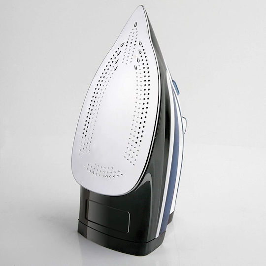 Black & Decker BXIR2402E Steam Iron 2400W with Stainless Steel Plate and Continuous Steam Supply 30g/min