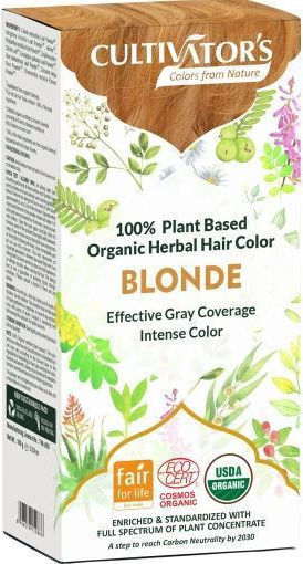 Cultivator Organic Kräuter Haarfärbemittel 3 Blonde 100g