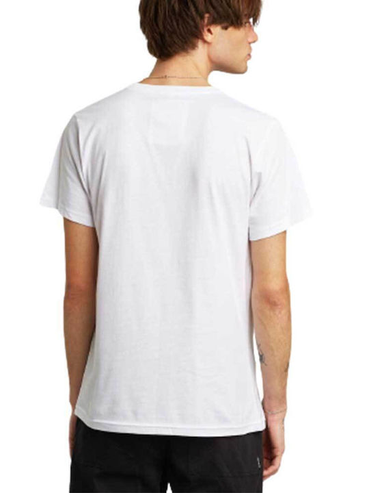 Dedicated Herren T-Shirt Kurzarm Weiß