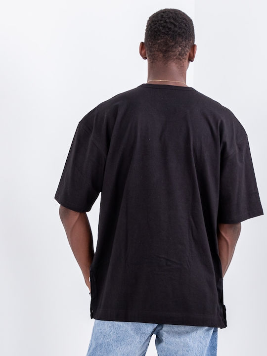T-shirt Μαύρο