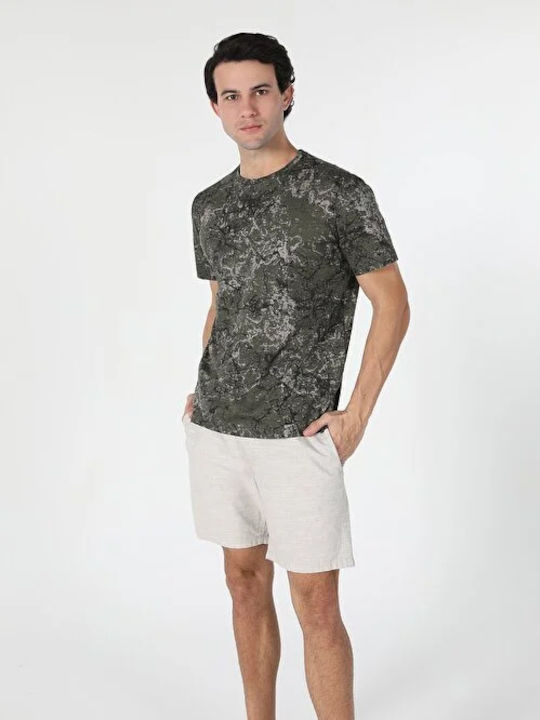 Colin's Herren T-Shirt Kurzarm Khaki