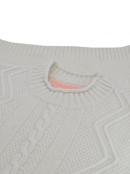 Long Sleeve Sweater White