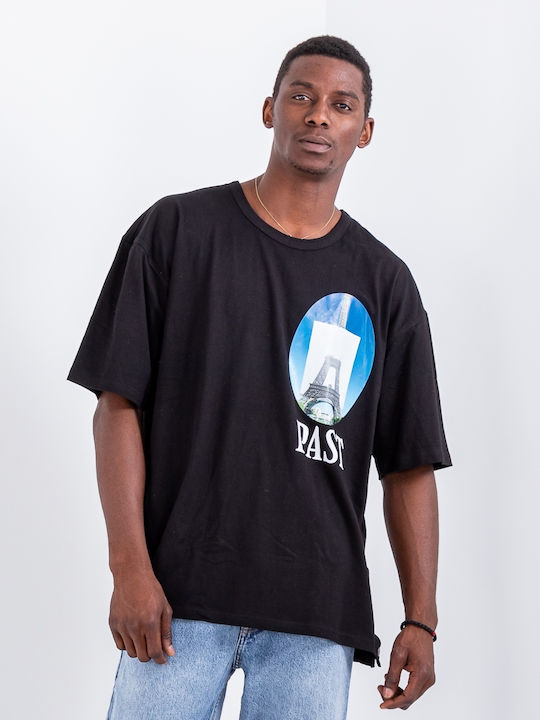 T-shirt Μαύρο