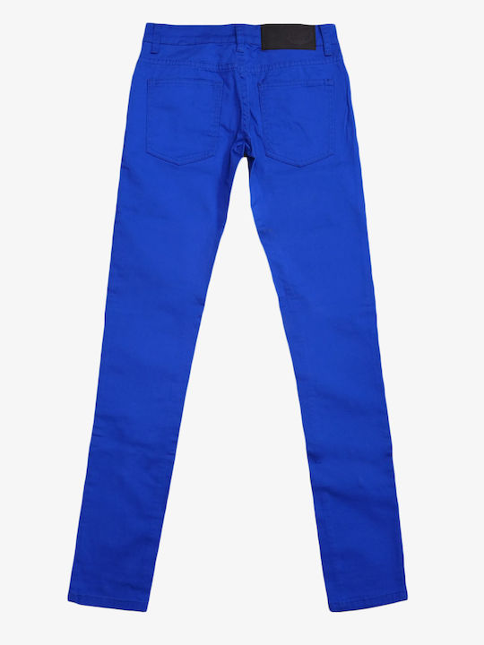 Women's Fabric Trousers Blue