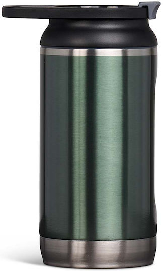 Igloo Tumbler Ποτήρι Θερμός Ανοξείδωτο 354ml Πράσινο με Καλαμάκι και Λαβή