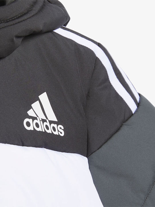 Kids' Sports Jacket Long with Hood Black