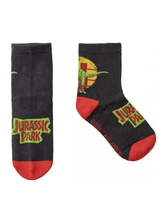 Cerda Παιδικές Κάλτσες Μακριές Jurassic Park Πολύχρωμες 5 Ζευγάρια