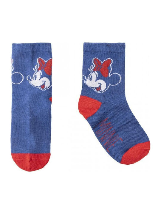 Cerda Kids' Knee-High Socks Minnie Mouse Multicolour 5 Pairs