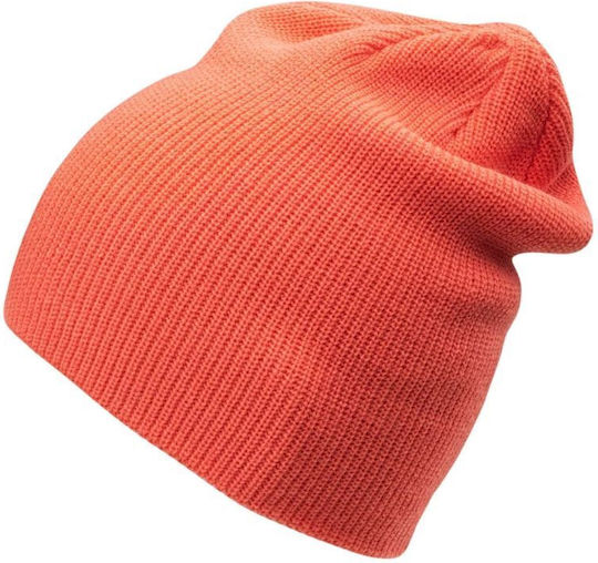 Beanie Unisex Beanie Gestrickt in Orange Farbe