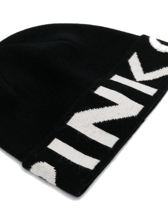 Calamaro Beanie Unisex Beanie Gestrickt in Schwarz Farbe