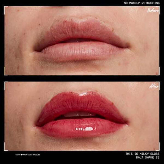 NYX Professional Makeup This Is Milky Lip Gloss 12 Malt Shake 4ml