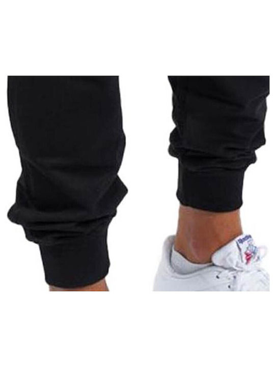Sweatpants with Elastic Black